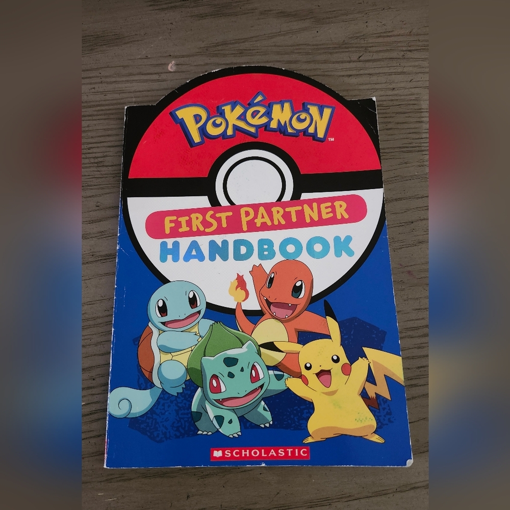 Pokémon First Partner Handbook - Pokémon by Scholastic (Blue/Red/Yellow)